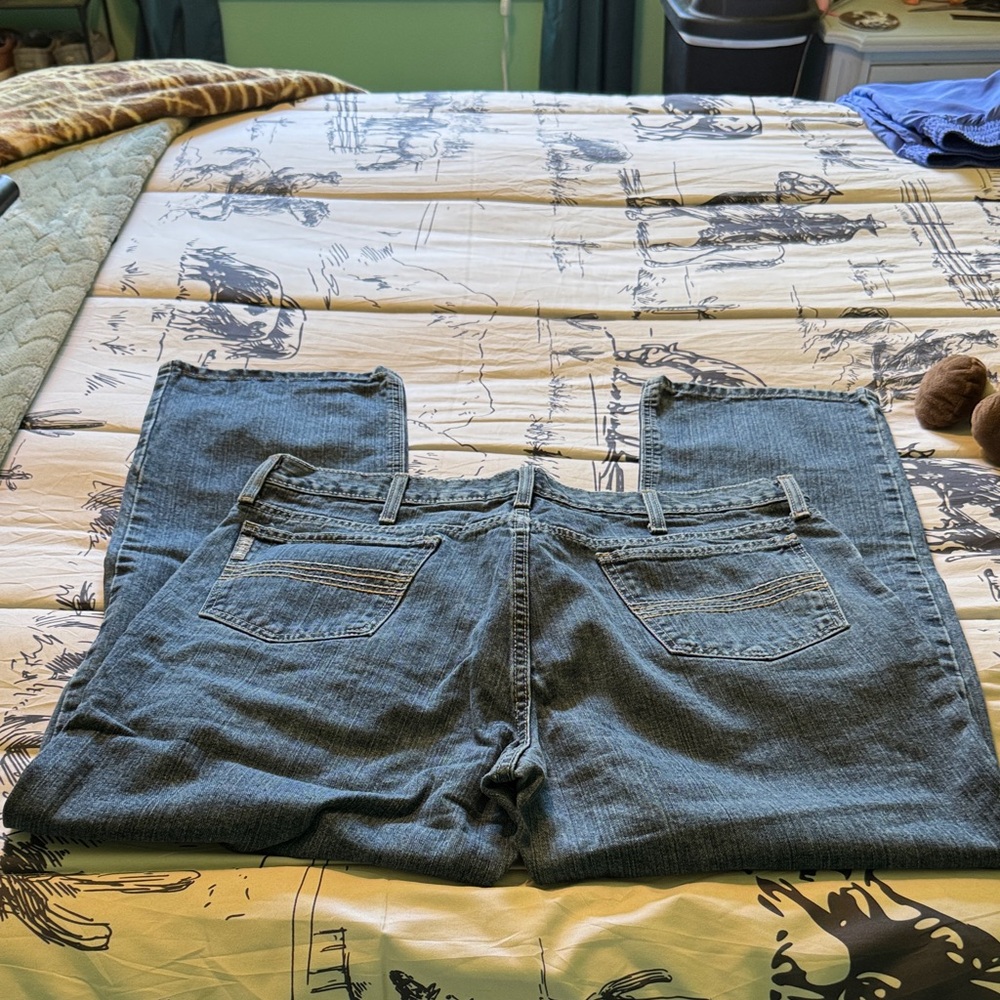 Cinch Men's Relaxed Fit Blue Jeans